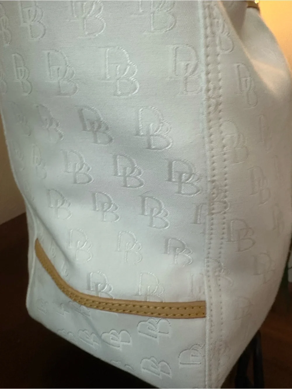 Dooney & Bourke Fairfield Champsac DB Jacquard Hobo Tortoise Duck